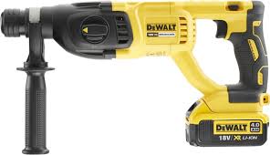 Dewalt DCH133M1 Professional Cordless Hammer Drill Sds Plus 18V4.0Ah Li-ion 2.6J