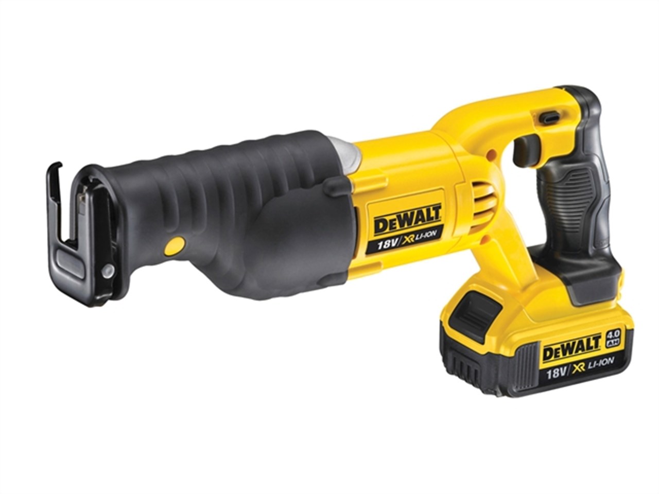 Dewalt DCS380M2-QW Reciprocating Saw 18v /4.0 Ah Li-Ion Dual Battery