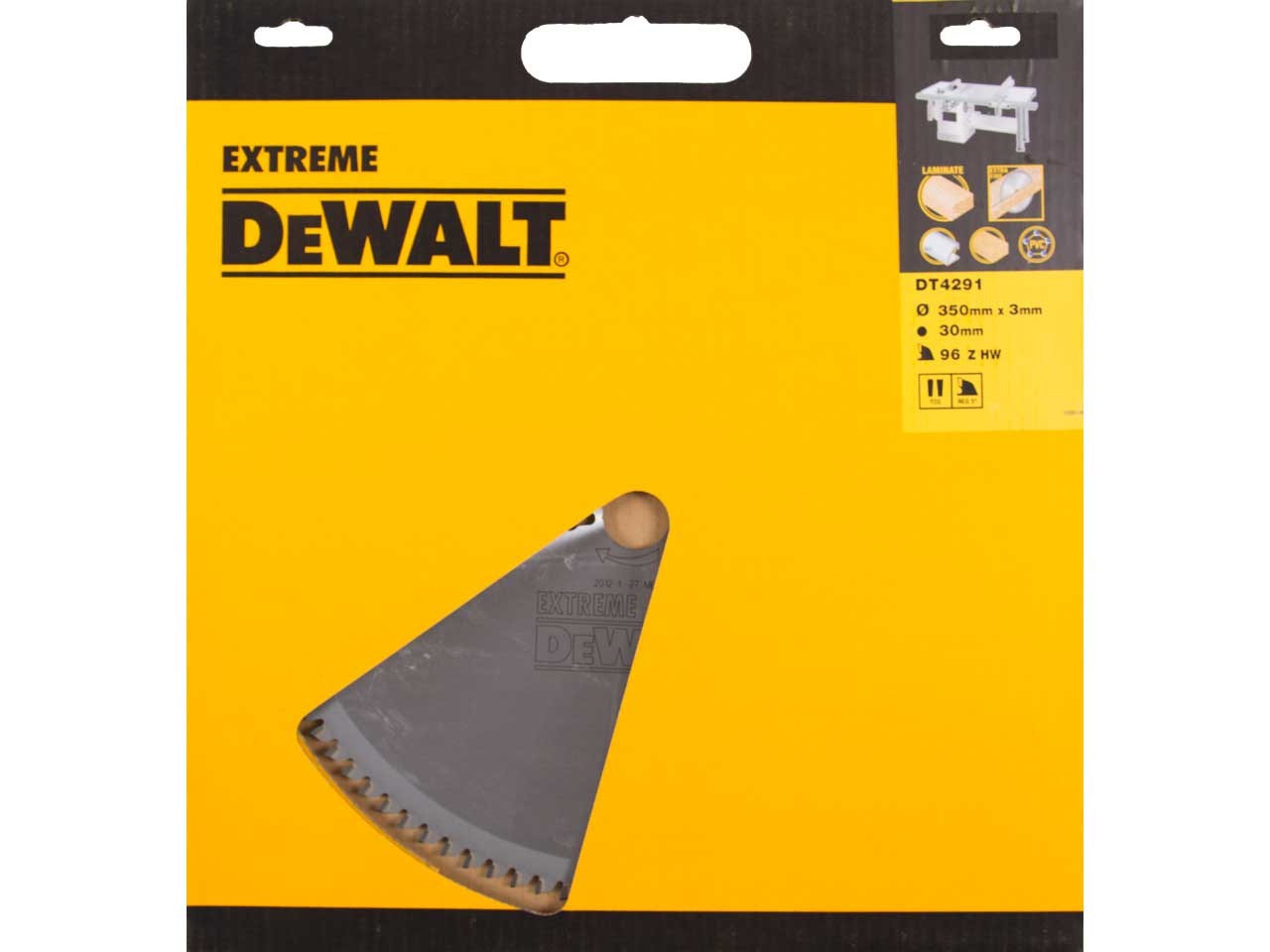 Dewalt DT4291 350x96mm Elmas Testere