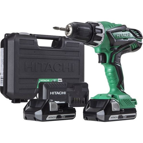 Hitachi DV18DJL 18Volt/1.5Ah Li-ion Dual Cordless Professional Hammer Drill