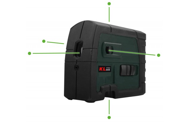 KL PRO KLLZR233GL Professional Green Dot Laser Distomat